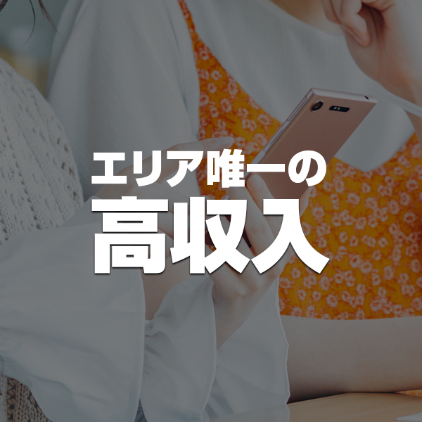 エリア唯一の高収入